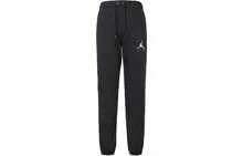 Nike Jordan Jumpman 常规纯色休闲慢跑运动裤，男款，黑色 - 黑色 - 查看 14