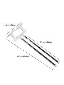 Rotatable Swivel Bathroom Kitchen Towel Rack, Wall Mounted Towel Hanger, Space Saving - Multicolor - View 16