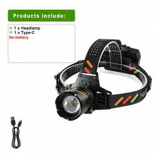 900000LM Most Powerful LED Headlamp Ultra Bright 1500M Head Flashlight Rechargeable Head Torch Fishing Hunting Headlight 18650 - Headlamp - View 14
