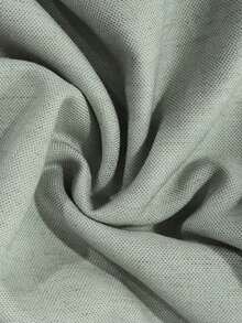 WAIT HIM Men's Solid Color Regular Shoulder Casual Solid Color Shacket - Light Grey - View 10