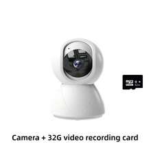 1080P Rotatable & Tiltable Indoor Surveillance Camera, 2.4G WiFi Baby/Pet/Nanny Monitor Camera, Cloud & SD Card Storage, USB Power Supply, Color Night Vision, Spotlight, Two-Way Audio, Alarm, AI Motion Detection, Suitable For Monitoring Pets, Indoor/Outdoor, Home, Video Security Camera - Multi-color a - View 14