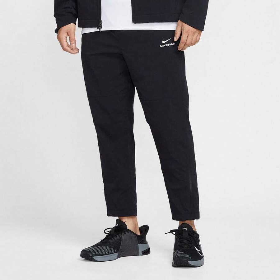 Nike 男士 AS M NP TFADV NPT PANT 梭织长裤 HV3804-010 - 黑色 - 查看 1