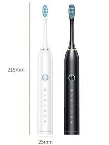 Smart Electric Toothbrush For Adults, Rechargeable Automatic Cleaning Soft Bristles Toothbrush Cleaner For Couples - Multicolor - View 4