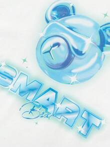 Balabala Kids Graphic T Shirts Boys And Girls Short Sleeve Cotton Tees With Cute And Cool Prints - Original White - View 5