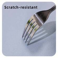 Personalized Pet Feeding Mat: Wavy Dog Bowl Placemat, Anti-Slip - Multicolor - View 8