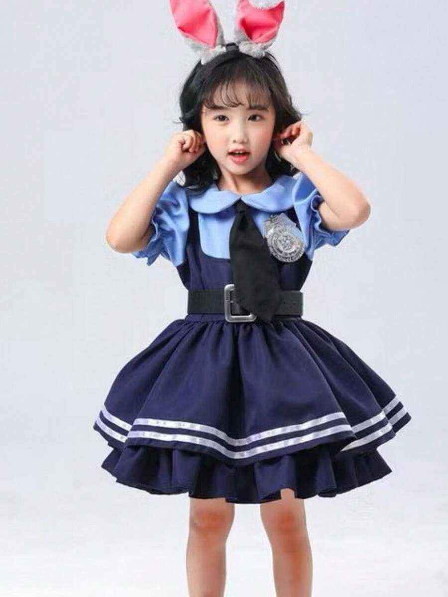 Fantasia de Policial Judy Hopps  - Infantil e Adulto - LU4644 vestido infantil - Visão 1