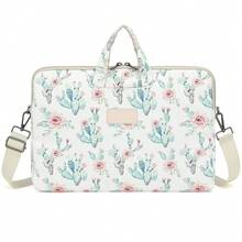 Bolso de hombro para portátil DACHEE de 15 pulgadas/15.6 pulgadas Pro - Cactus blanco (07) 15 pulgadas 156 pulgadas - Ver 3
