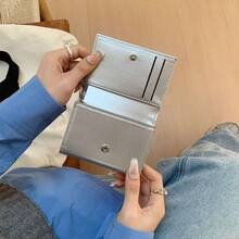 Minimalist Coin Purse, Ins Style Card Holder, PU Women's Wallet, Card Organizer, Student ID Card Case - Multicolor - View 2