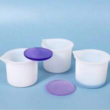 1件DIY树脂模具制作材料，带刻度的硅胶量杯 - 如圖 - 查看 4