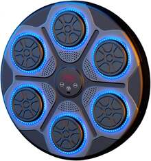 Dispositivo de boxeo inteligente, objetivo de reacción para niños y adultos con velocidad de luz RGB ajustable, objetivo electrónico de boxeo de pared para el - C - Ver 5
