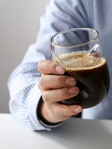 Creative Spiral High Borosilicate Glass Coffee Cup, Household Red Wine Whiskey Glass, High-Quality Transparent Glass Cup - Transparent - View 2