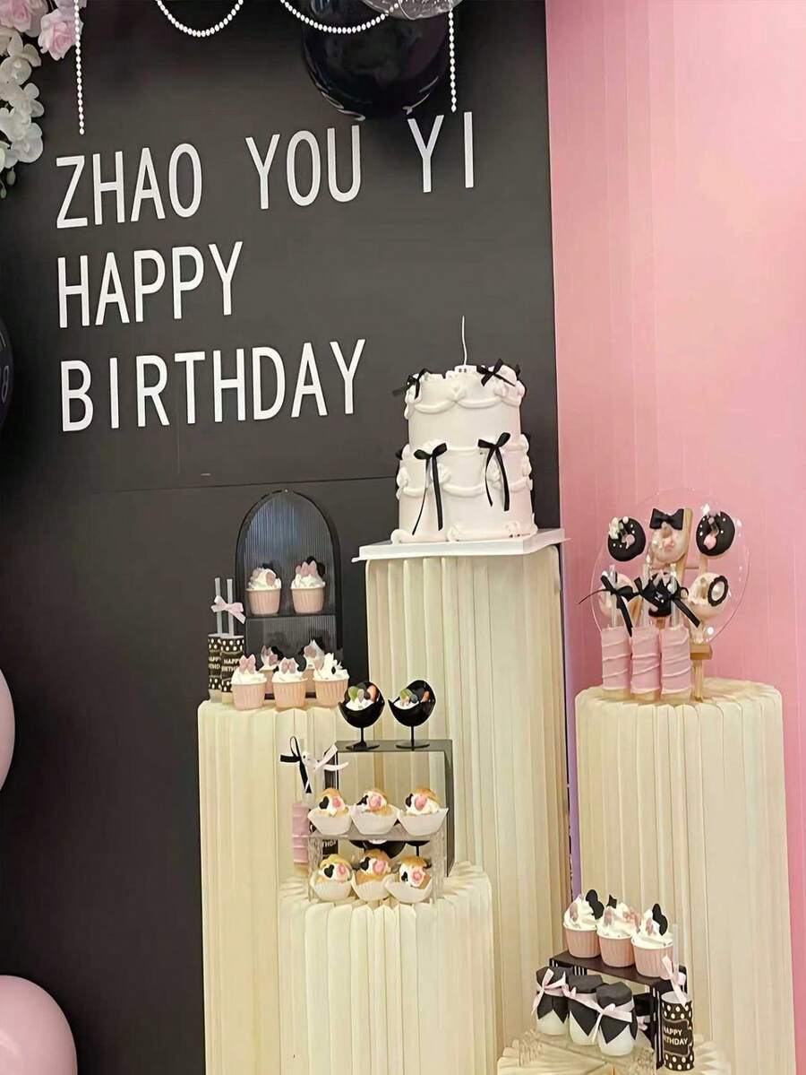 3/4/5/6pcs Paper Board Pedestal Stand, Foldable Column Stand, Wedding Prop, Floor Display Pillar, DIY Base Box With Round Top Foldable Paper Tube Column Base, Material: Paper, Load Bearing Capacity: 20kg - White - View 1