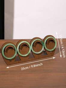 复古木质首饰架，家用手镯展示架，珠宝店收纳展示架 - 彩色 - 查看 11