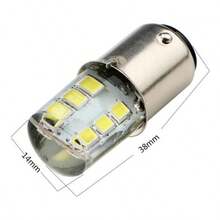 Tendencia2 Focos Led Gel 1156 1 Polo Stop Luz Estrobo Pata ParejaCalidad premium - Blanco - Ver 3