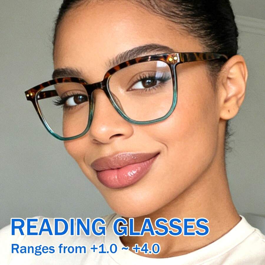 cabecade Fashionable Casual Lightweight Reading Glasses For Men And Women