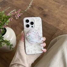 Cute Minimalist Creative Cat Magnetic Phone Holder, Rotatable Detachable Desk Stand With Magnetic Ring - Multicolor - View 6