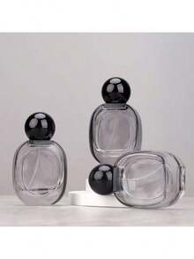 1pc 30ml Glass Perfume Spray Bottle, Large Capacity Travel Cosmetic Refillable Bottle, Luxury Pressurized Spray Bottle For Perfume, Toner, Sanitizer - A - View 2