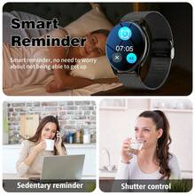 1.28-Inch Screen Smartwatch, Supports Call Notifications, Message Control, Multiple Sports Modes And Music/Camera Control, Suitable As Valentine's Day, Christmas, New Year Or Birthday Gift, Compatible With Android And IOS - 彩色 - 查看 6