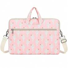 DACHEE Laptop Shoulder Bag For 15 Inch/15.6 Inch  Pro - PinkCactus(07)15inch156inch - View 6