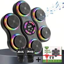 SPZTJK 2026 Adult Music Boxing Machine, Wall-Mounted Smart Bluetooth Boxing Machine With Boxing Gloves, Home Music Boxing Target Exercise Boxing Equipment (Upgraded Version) - Black - View 12