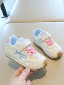 2026 Spring/Autumn New Children's Sports Shoes, Girls' Casual Sneakers, Infant Soft Bottom Running Shoes - Beige - View 4