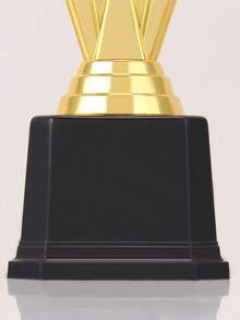 1个金色奖杯星形塑料奖杯工艺纪念品歌舞比赛奖励奖杯学校奖励用品 - 金色 - 查看 4