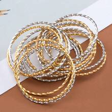 5Pcs Fashion Spiral Twisted Stainless Steel Closed Jump Rings Round Pendant Accessories Suitable For DIY Earrings, Bracelets And Various Handmade Jewelry Making - H2275 - View 11