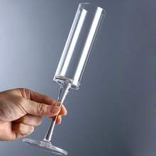 Reusable Transparent Champagne Glasses, Suitable For Weddings, Parties, Birthdays, Christmas Gatherings - Multicolor - View 10