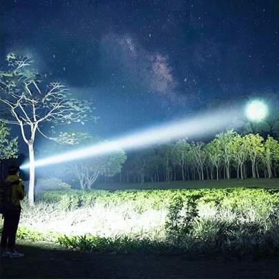 900000LM Most Powerful LED Headlamp Ultra Bright 1500M Head Flashlight Rechargeable Head Torch Fishing Hunting Headlight 18650