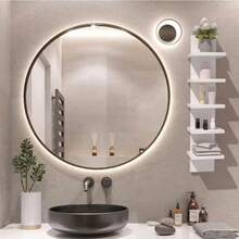 3/5 Tier Wall Shelf Unit, Decorative Wall Mount Vertical Shelving, Versatile Storage & Display, Floating Storage Home Decor Organizer Tall Tower Design Utility Shelf For Bedroom Bathroom Living Room - 混合色 - 查看 8