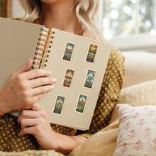 50pcs Vintage Global City Stamp Stickers Set - Waterproof Vinyl Decals Featuring Iconic Landmarks From Around The World For Laptop, Water Bottle, Luggage & Scrapbooking. Ideal For Travel Enthusiasts To Add A Wanderlust-Inspired Retro Touch To Personal Items & Journals - 1 Set - View 4