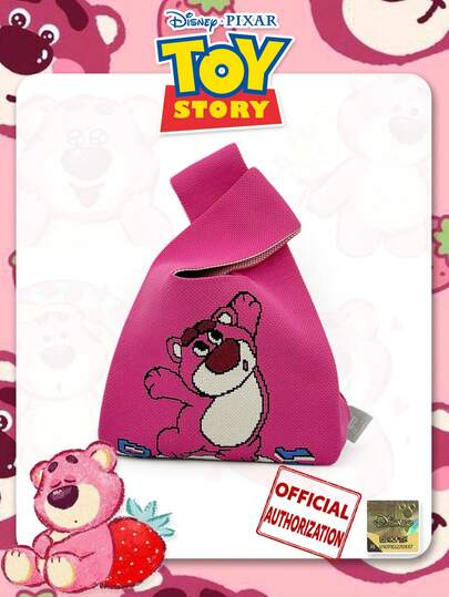 【迪士尼】卡通图案手提包，可折叠托特包，小钱包，适合日常搭配、购物、聚会、节日送礼。