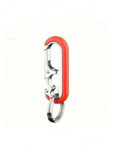 1pc Multi-Functional Car Key Chain, Stainless Steel Motorcycle Waist Hanging Key Chain, Unisex Pendant - Multicolor - View 13