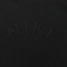 Nike Women's AS W NSW NK CHILL KNIT TEE FRW Long Sleeve T-Shirt Knitted Collarless Long THQ1703-010 - Black - View 4