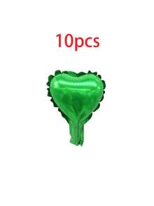 10 quả bóng bay hình trái tim bằng giấy bạc, kích thước 10cm, lý tưởng cho trang trí Ngày Valentine, sinh nhật, đám cưới, lễ đính hôn, Ngày của Mẹ và lễ tựu trường. Chúng cũng có thể được sử dụng để trang trí phòng khách, nhà cửa và bàn tiệc. Không cần nguồn điện, hoàn hảo cho trang trí Ngày Valentine, Ngày của Mẹ và đám cưới. (Sản phẩm này được vận chuyển ở dạng chưa bơm hơi.) - Nhiều màu - Xem 23