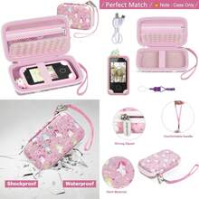 Smartphone Case Compatible With Luyiilo/For Yosfeng/For WEOLULI/For Luoba/For Kikidex Toddler Girl Boys Cell Mobile Phones Toys Learning Games Player Storage Holder- Pink Box OnlyChildren's Growth Games, Fun And Joyful, Essential For Childhood - Pink - View 1