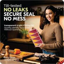 Silicone Freezer Trays With Lids, 2 Cup 1 Cup Soup Container Style Cube Trays, Easily Prepare Portioned Meals, Great Storing Soups, Leftovers, Sauces And Other Dishes, Dishwasher, Oven - 酒紅色 - 查看 4