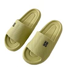 Soft Bottom Summer Bathroom Slippers, Breathable Hollow Couple House Slippers, Massage EVA Hotel Slippers For Men And Women - Multicolor - View 14