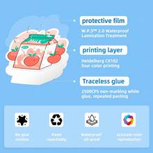 50PCS Cute Little Fresh Beverage Bottle Stickers - Graffiti Decals For Helmets, Bicycles & Pencil Cases - 50PCS - View 7