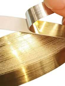 Gold & Silver Waterproof PVC Tile Sticker Tape, Hotel Renovation Floor Wall Crack Sealing Strip - Multicolor - View 3