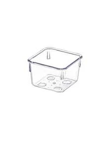 Plastic Storage Box For Bedroom, Living Room, Study, Dorm, Wardrobe, Clothes, Toys, Snacks, Beverages, Dolls And Other Items, Dust-Proof And Moisture-Proof - Black and White - View 16