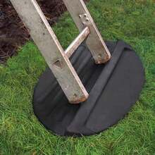 Rubber Anti-Slip Ladder Mat Floor Protection Ladders Aid Stabilises Heavy Home - Black - View 7