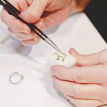 精密防静电不锈钢工业维修工具 ESD镊子 弯头直头镊子 10件套 - A - 查看 11