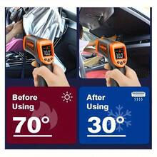 Foldable Car Windshield Sun Visor Umbrella, Heat & Sun Protection Windshield Cover, Titanium Silver, 55 X 31 Inches, Universal Fit For SUV, Truck, Van & Off-Road Vehicles - Car Sunshade - View 6