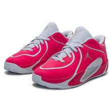 Nike 儿童篮球鞋，舒适基础款，JORDAN TATUM 4 PREM BG，舒适户外运动篮球鞋 IO9603-600 - 彩色/黑/灰 - 查看 3