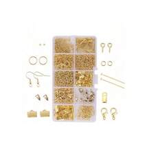 DIY Jewelry Making Supplies Kit - Assorted Jewelry Components Including Clasps, Hooks, Connectors For Bracelet, Necklace, Earrings Handcrafting - Multicolor - View 11