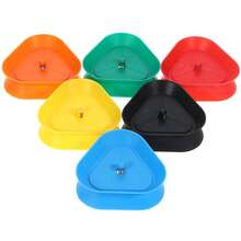 Handheld Card Holder Slouchy Paper Card Stand Playing Card Game Holder Triangular Card Clip - A - View 11