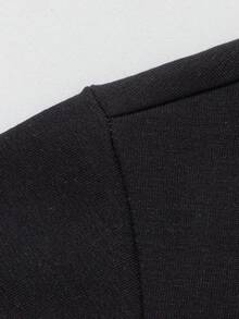 Balabala Áo thun ngắn tay bằng cotton họa tiết khủng long và robot dành cho trẻ em, thích hợp mặc hàng ngày. - màu đen - Xem 7