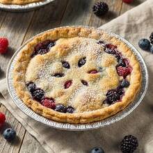 The Baker Celebrations 100 Aluminum Foil 6 Inch Pie Pans, Disposable BaFKing Plates, Made In USA, Heavy Duty Tins, Mini Pies, Quiche And Tarts - Silver - View 3