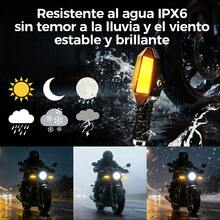 TendenciaLuz Dirección Moto Proyector Led Cromático Alta VisibilidadCalidad premium - Negro - Ver 6